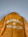 University of Waterloo Varsity Leather Jacket (S)