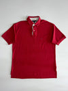 Tommy Hilfiger Striped-Placket Polo – Red (2XL)