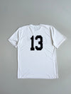 Nike | White Clinton Script Dri-FIT Tee | (L)