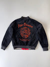 ZRARE] Nippon Blue Reversible Sukajan Jacket – "Jizo-Bosatsu" Folklore Fully  Embroidery (M)