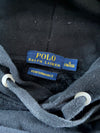 Polo Ralph Lauren Performance Black Hoodie – Embroidered Pony Logo |  (S)
