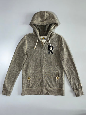 Roots Canada Grey Zip Hoodie (XS)