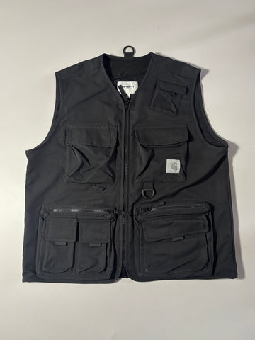 Carhartt WIP Multi-Pocket Utility Tactical Vest – Black (L)