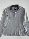 The North Face Grey Quarter-Zip Knit Sweater (L/XL)