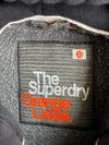 Superdry Orange Label Zip-Up Hoodie – Black (M)