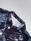 Pushanoishui | Black Newspaper Print Shirt (M)
