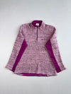 Columbia Women’s Pink Knit Fleece Quarter Zip (S/M)
