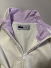 Vintage FILA White & Lavender Track Jacket (S)