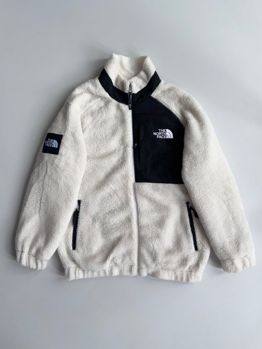 The North Face Ivory Denali Sherpa Fleece Jacket (L)