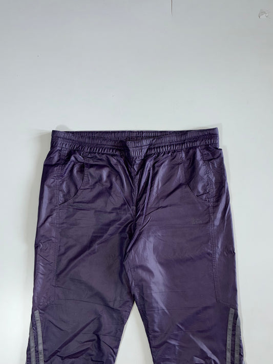 Adidas Purple Shimmer 3-Stripe Track Pants (W:32|L:39)