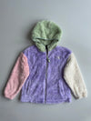 The North Face Sherpa Fleece Hooded Jacket – Pastel Colorblock woman’s (xs)