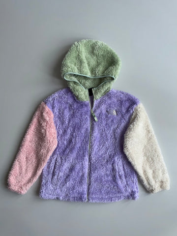 The North Face Sherpa Fleece Hooded Jacket – Pastel Colorblock woman’s (xs)
