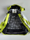 Spyder Neon Green Ski Jacket (Detechable Hood) (M)
