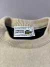Vintage Chemise Lacoste Golf Intarsia Knit Sweater – Made in France (XS)