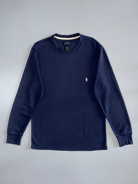 Polo Ralph Lauren Navy Thermal Long Sleeve (M)