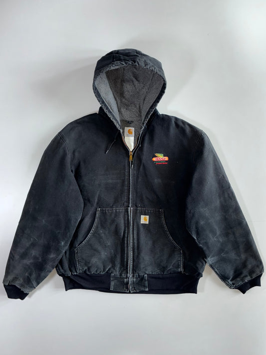 Carhartt DeKalb “Strong Roots” | Active Hooded Canvas Jacket (XL)