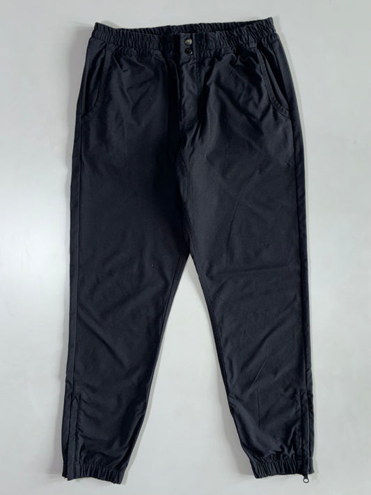 Nike Black Shorts with White Side Piping (W:32|L:38)