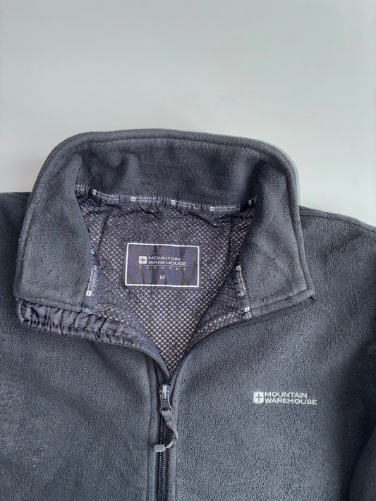 Mountain Warehouse Country Fleece Zip-Up Jacket  Black (Xl)