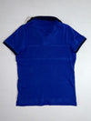 Tommy Hilfiger Flag Stripe Slim Fit Polo T-Shirt – Royal Blue/Navy (XS)