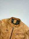 Vintage Gipsy Tan Leather Cafe Racer Jacket Women’s (M)