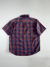 Vintage Gap Plaid Short Sleeve Shirt – Maroon/Navy (XL)