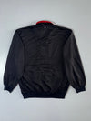 Adidas Retro Track Jacket  Black x Red Reversible Collar (M)