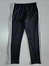 Adidas Black White 3-Stripe Track Pants (W:30|L:39)