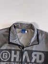 Reebok "Hard Rep Killer" Full Zip Track Jacket – Grey/Black (L)