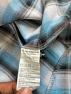 Tom Tailor Blue Plaid Western Shirt(2Xl)