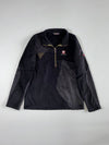 Black Yak Extreme Peak Embossed Patchwork Half-Zip Fleece – Black (S)