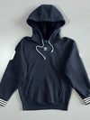 Adidas Navy Sherpa-Lined Hoodie (S)