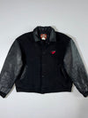 Volant Limited Edition Wool Varsity Jacket Leather Sleeves (XL)