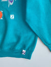 Vintage Logo 7 | Charlotte Hornets 90s NBA Crewneck (Xl)