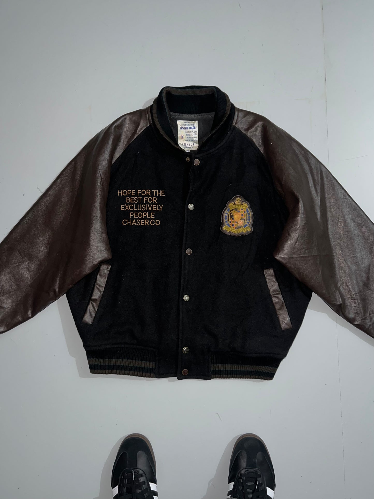 ZSuper Rare Varsity Jacket (Original Leather Sleeve) (M/L)