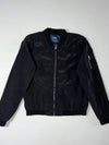 Vintage Only Black Satin Bomber Jacket (S)
