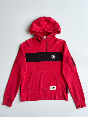 Nike x LeBron James | Red LBJ Lion Crest Hoodie | (M)