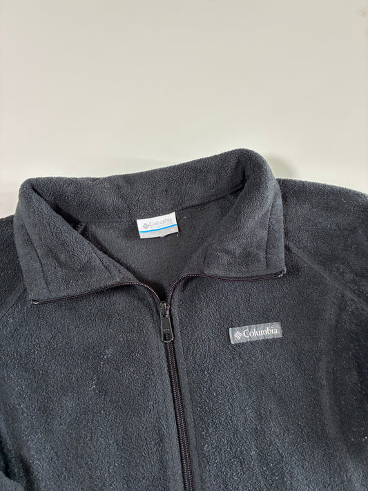 Columbia Black Full-Zip Classic Fleece Jacket (XL)