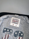 ZVintage Redskins Varsity Jacket With Real Leather Sleeves (S/M)