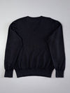 Vintage Yves Saint Laurent Pour Homme Black V-Neck Knit Sweater –  (M)