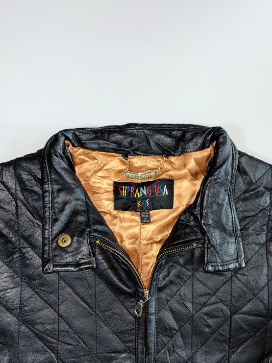 Shebang U.S.A Premium Original Leather Jacket Womens (S)