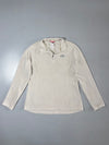 The North Face Quarter Zip Fleece Cream (M)