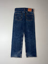 Levi’s 501 | Vintage Dark Wash Straight Jeans | (W:28)(L:37)