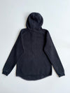 Nike | Black Chest Stripe Fleece Zip Hoodie | (M)