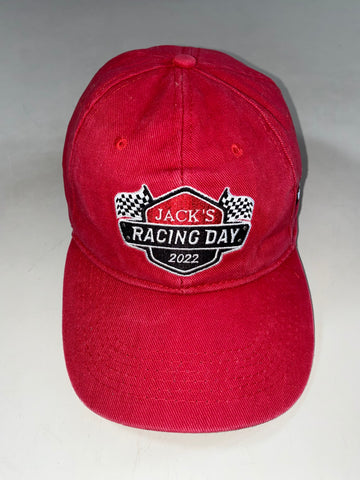 Jack’s Racing Day 2022 Embroidered Red Racing Cap (Adjustable)