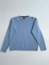 Tommy Hilfiger Sky Blue Lambswool Crewneck Sweater – (M)