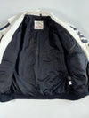 Vintage 90s Michael Hoban Wheremi USA Leather Jacket – Red, White & Black Panels (XL)
