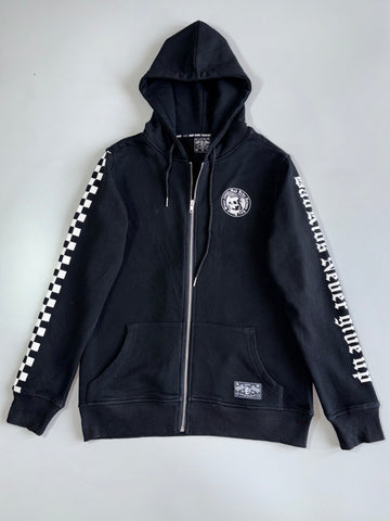 Bad Kidz Premium Vintage Full Zip-Up Hooded Jacket (M)