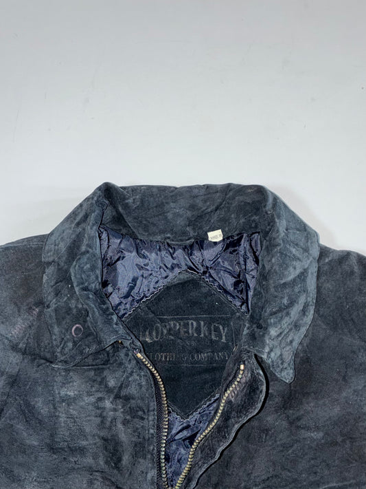 Copper Key Premium Original Sued Leather Jacket (M)