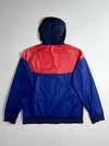 Nike Windrunner Navy Red Royal Blue Hooded Windbreaker Jacket  (XL)