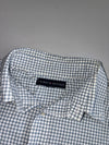 Tommy Hilfiger Gingham Check Short Sleeve Shirt in Grey(Xl)